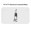 4 X 7 Aluminum License Plate  Thumbnail