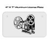 4 X 7 Aluminum License Plate  Thumbnail