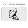 4 X 7 Aluminum License Plate  Thumbnail