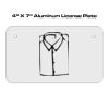 4 X 7 Aluminum License Plate  Thumbnail