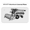 4 X 7 Aluminum License Plate  Thumbnail