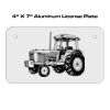 4 X 7 Aluminum License Plate  Thumbnail