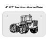 4 X 7 Aluminum License Plate  Thumbnail