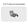 4 X 7 Aluminum License Plate  Thumbnail