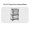 4 X 7 Aluminum License Plate  Thumbnail