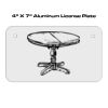 4 X 7 Aluminum License Plate  Thumbnail