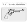 4 X 7 Aluminum License Plate  Thumbnail