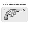 4 X 7 Aluminum License Plate  Thumbnail