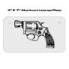 4 X 7 Aluminum License Plate  Thumbnail
