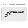 4 X 7 Aluminum License Plate  Thumbnail