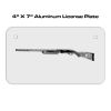 4 X 7 Aluminum License Plate  Thumbnail