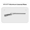 4 X 7 Aluminum License Plate  Thumbnail