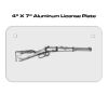 4 X 7 Aluminum License Plate  Thumbnail