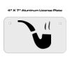 4 X 7 Aluminum License Plate  Thumbnail