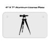 4 X 7 Aluminum License Plate  Thumbnail