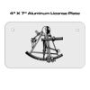 4 X 7 Aluminum License Plate  Thumbnail