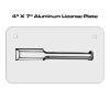 4 X 7 Aluminum License Plate  Thumbnail