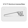 4 X 7 Aluminum License Plate  Thumbnail
