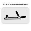 4 X 7 Aluminum License Plate  Thumbnail