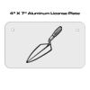 4 X 7 Aluminum License Plate  Thumbnail