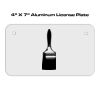4 X 7 Aluminum License Plate  Thumbnail