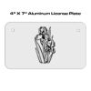 4 X 7 Aluminum License Plate  Thumbnail