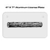 4 X 7 Aluminum License Plate  Thumbnail