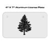 4 X 7 Aluminum License Plate  Thumbnail