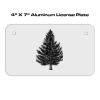 4 X 7 Aluminum License Plate  Thumbnail