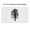 4 X 7 Aluminum License Plate  Thumbnail