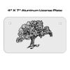 4 X 7 Aluminum License Plate  Thumbnail