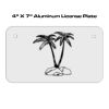 4 X 7 Aluminum License Plate  Thumbnail