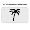 4 X 7 Aluminum License Plate  Thumbnail