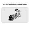 4 X 7 Aluminum License Plate  Thumbnail