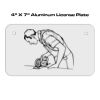 4 X 7 Aluminum License Plate  Thumbnail