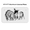 4 X 7 Aluminum License Plate  Thumbnail
