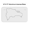 4 X 7 Aluminum License Plate  Thumbnail