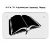4 X 7 Aluminum License Plate  Thumbnail