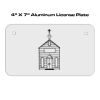 4 X 7 Aluminum License Plate  Thumbnail