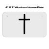 4 X 7 Aluminum License Plate  Thumbnail