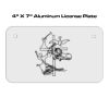 4 X 7 Aluminum License Plate  Thumbnail
