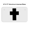 4 X 7 Aluminum License Plate  Thumbnail