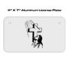 4 X 7 Aluminum License Plate  Thumbnail