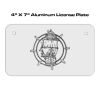 4 X 7 Aluminum License Plate  Thumbnail
