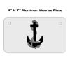 4 X 7 Aluminum License Plate  Thumbnail