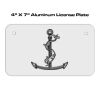 4 X 7 Aluminum License Plate  Thumbnail