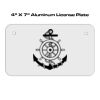 4 X 7 Aluminum License Plate  Thumbnail