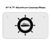 4 X 7 Aluminum License Plate  Thumbnail