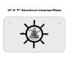 4 X 7 Aluminum License Plate  Thumbnail