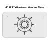 4 X 7 Aluminum License Plate  Thumbnail